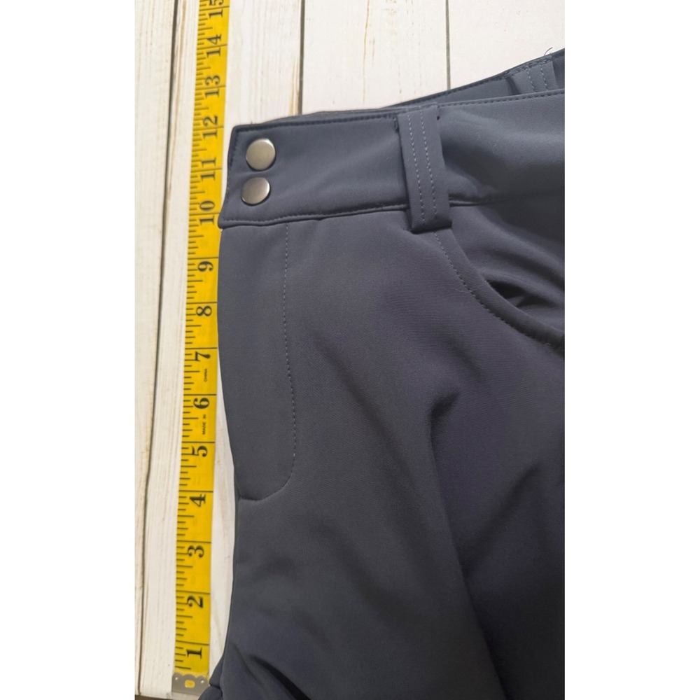Arctix Sarah Soft Shell Snow Pants Flannel Lined Steel Gray Womans Sz Med - Picture 4 of 8